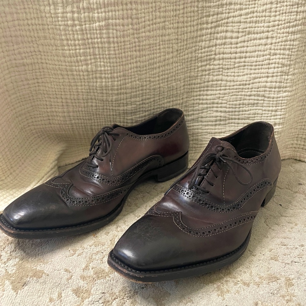 Antonio Maurizi Leather Wingtip Oxford